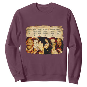 Black History Month Sweatshirt African American Women Pride TS14 Maroon Print Your Wear