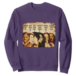 Black History Month Sweatshirt African American Women Pride TS14 Purple Print Your Wear