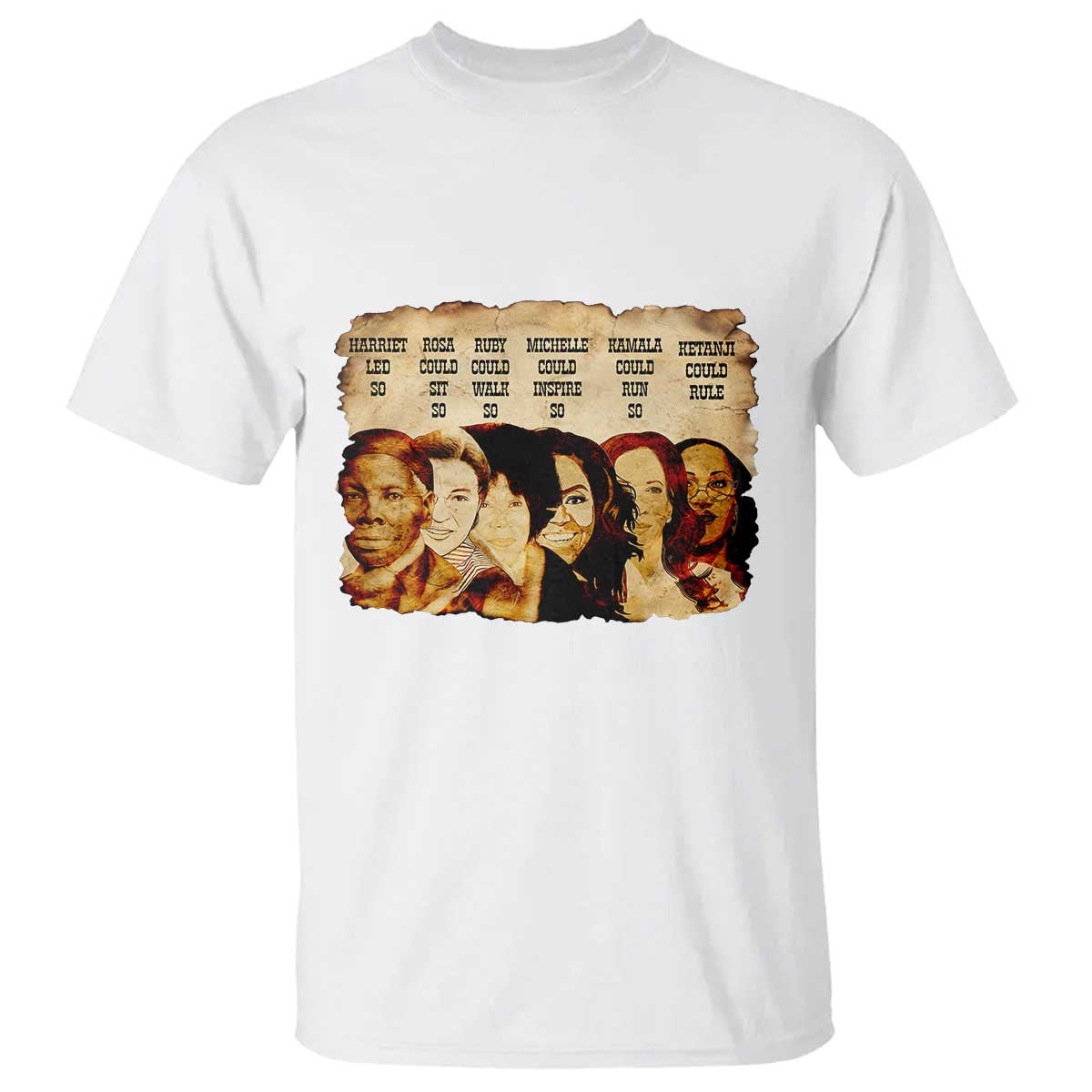 Black History Month T Shirt African American Women Pride TS14 White Print Your Wear