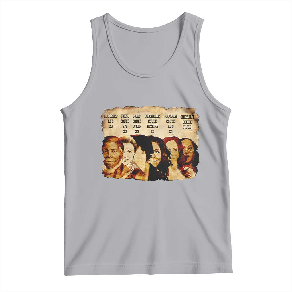 Black History Month Tank Top African American Women Pride TS14 Athletic Heather Print Your Wear