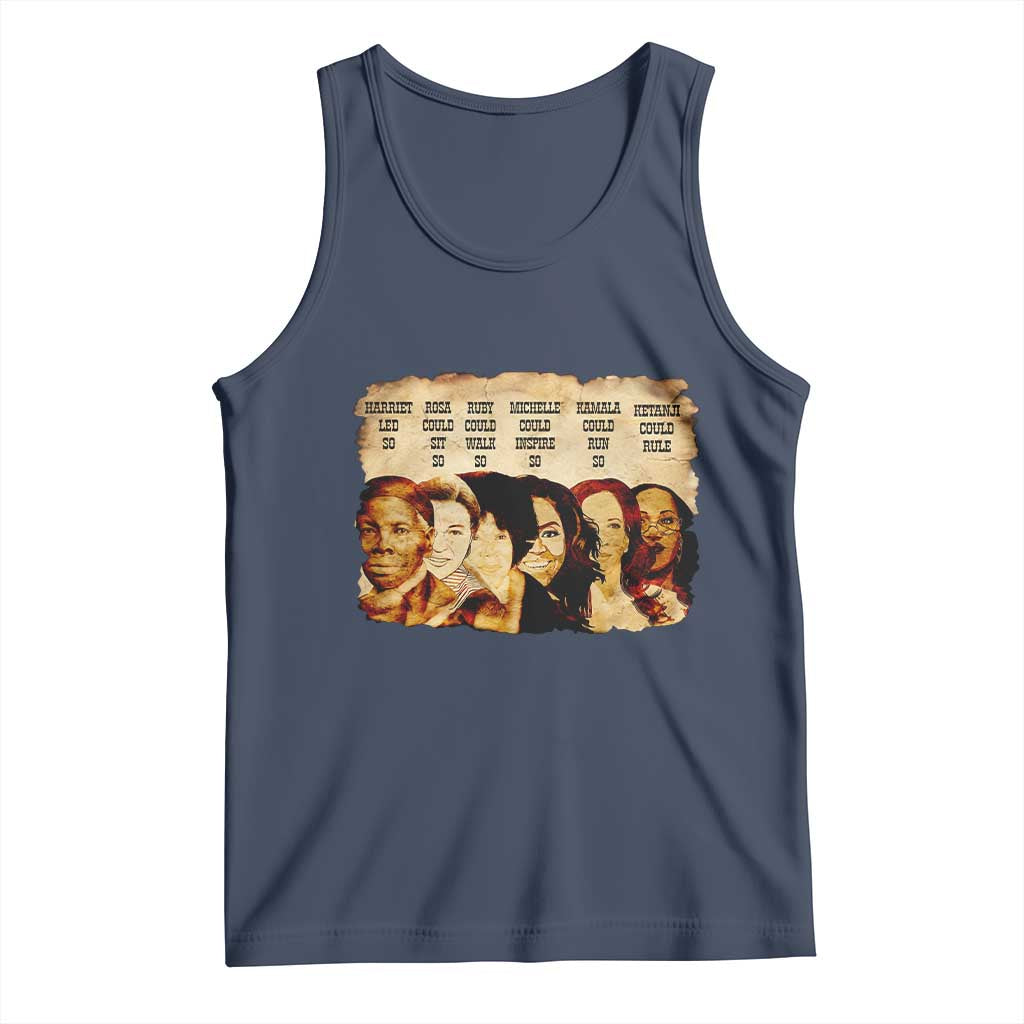 Black History Month Tank Top African American Women Pride TS14 Navy Print Your Wear