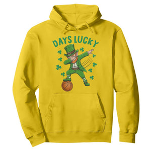 Funny Dabbing Leprechaun St Patricks Day Hoodie Days Lucky TS14 Daisy Print Your Wear