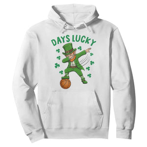 Funny Dabbing Leprechaun St Patricks Day Hoodie Days Lucky TS14 White Print Your Wear