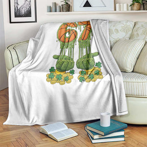 67 Basketball St Patricks Day Throw Blanket Funny Six Seven Gen Alpha Meme Drip TS14 Print Your Wear