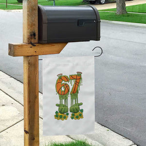 67 Basketball St Patricks Day Garden Flag Funny Six Seven Gen Alpha Meme Drip TS14 Print Your Wear