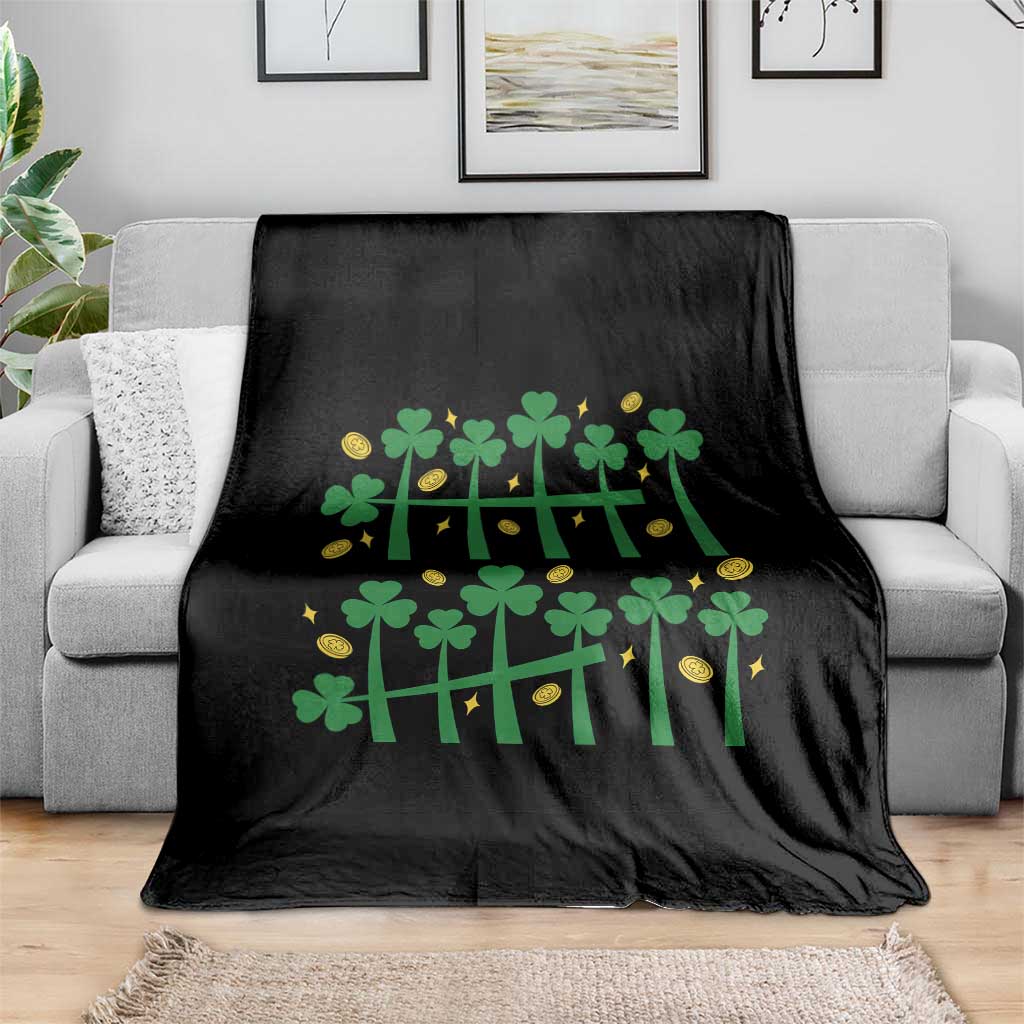67 St Patricks Day Throw Blanket Funny Six Seven Gen Alpha Meme TS14 Print Your Wear