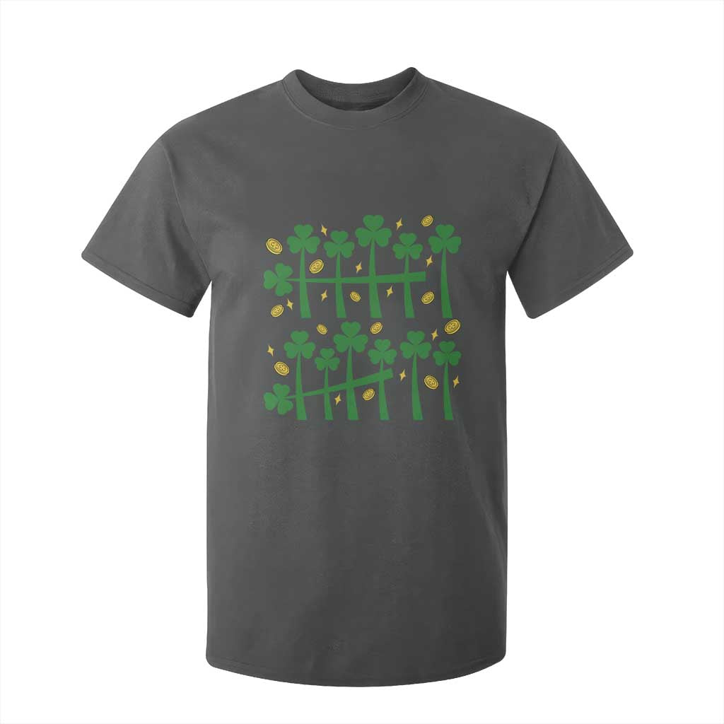 67 St Patricks Day T Shirt For Kid Funny Six Seven Gen Alpha Meme TS14 Dark Heather Print Your Wear