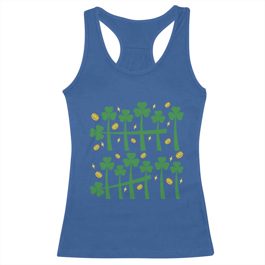 67 St Patricks Day Racerback Tank Top Funny Six Seven Gen Alpha Meme TS14 Royal Blue Print Your Wear