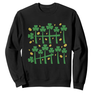 67 St Patricks Day Sweatshirt Funny Six Seven Gen Alpha Meme TS14 Black Print Your Wear