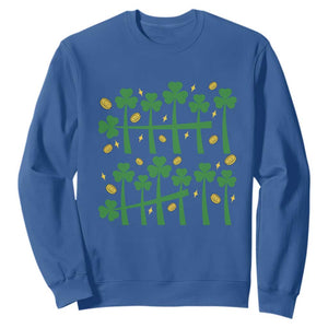 67 St Patricks Day Sweatshirt Funny Six Seven Gen Alpha Meme TS14 Royal Blue Print Your Wear