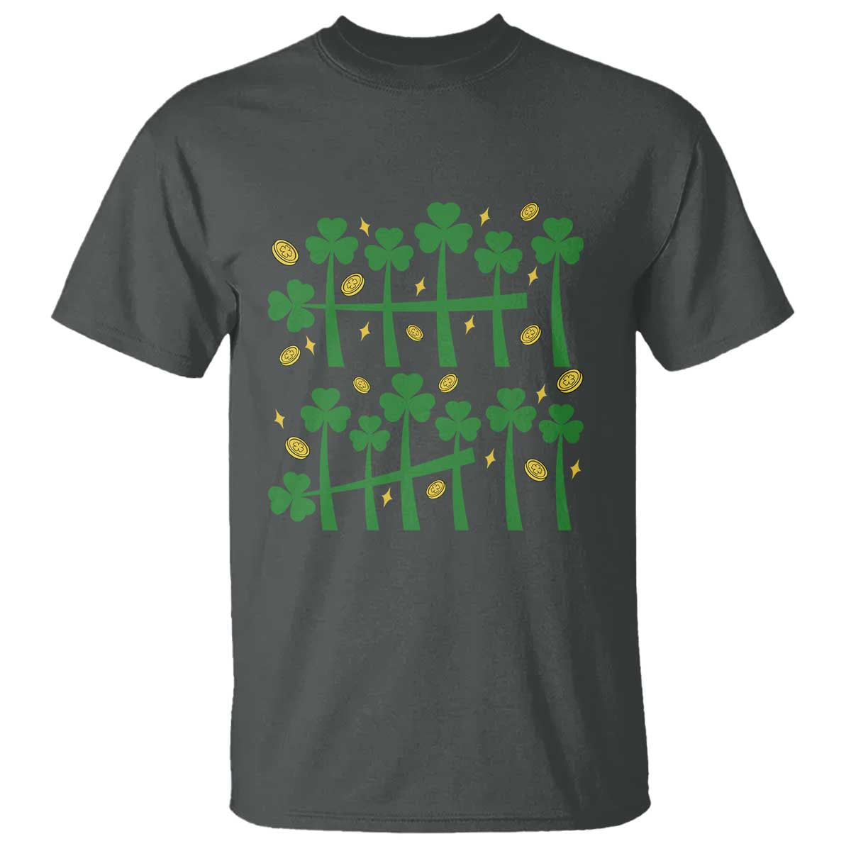 67 St Patricks Day T Shirt Funny Six Seven Gen Alpha Meme TS14 Dark Heather Print Your Wear