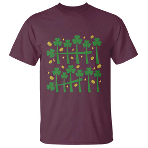 67 St Patricks Day T Shirt Funny Six Seven Gen Alpha Meme TS14 Maroon Print Your Wear