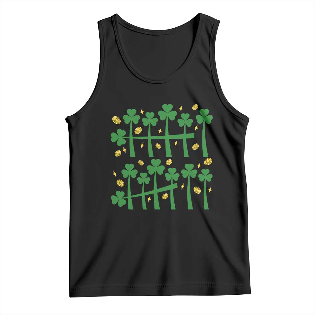 67 St Patricks Day Tank Top Funny Six Seven Gen Alpha Meme TS14 Black Print Your Wear