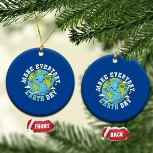 Funny Make Earth Day Every Day Ceramic Ornament Cute Environmental Awareness Earth Day TS14 1pc Blue Print Your Wear