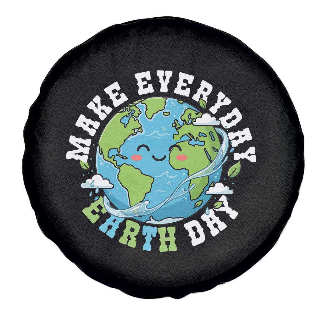 Funny Make Earth Day Every Day Spare Tire Cover Cute Environmental Awareness Earth Day TS14 Print Your Wear