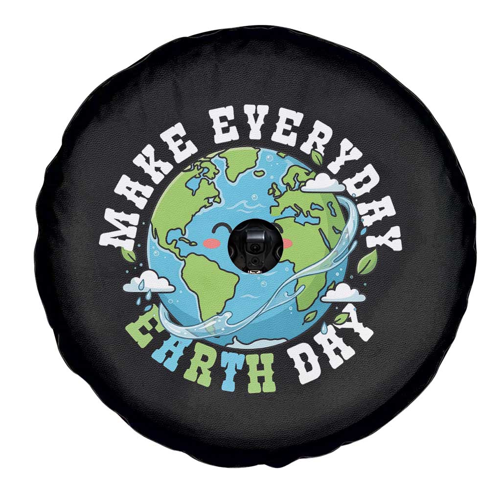 Funny Make Earth Day Every Day Spare Tire Cover Cute Environmental Awareness Earth Day TS14 Print Your Wear