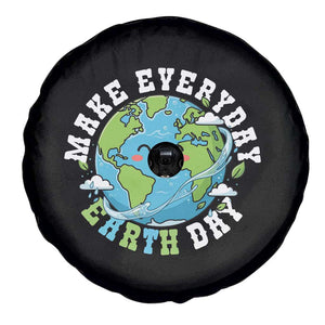 Funny Make Earth Day Every Day Spare Tire Cover Cute Environmental Awareness Earth Day TS14 Print Your Wear