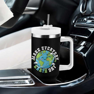 Funny Make Earth Day Every Day Tumbler With Handle Cute Environmental Awareness Earth Day TS14 Print Your Wear