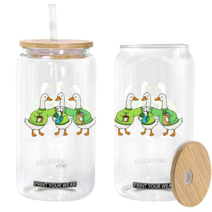 Funny Earth Day Glass Can Silly Goose Make Earth Day Every Day TS14 Print Your Wear