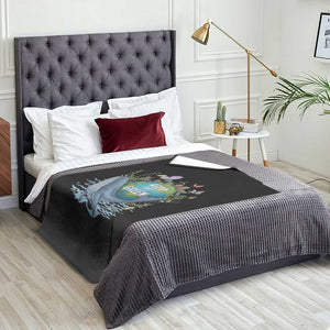 Keep It Green Earth Day Throw Blanket Eco-Friendly Nature Environmental Awareness TS14 Print Your Wear