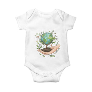 I Speak For The Trees Baby Onesie Earth Day Awareness TS14 White Print Your Wear