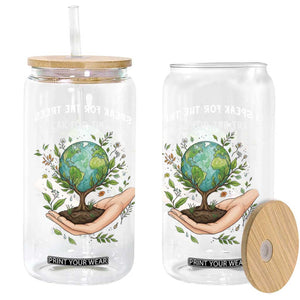 I Speak For The Trees Glass Can Earth Day Awareness TS14 Print Your Wear