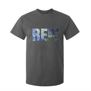 Earth Day T Shirt For Kid Recycle Reuse Renew Rethink TS14 Dark Heather Print Your Wear