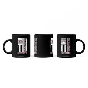 Girl Dad Level Unlocked Coffee Mug Funny New Dad TS14 Print Your Wear