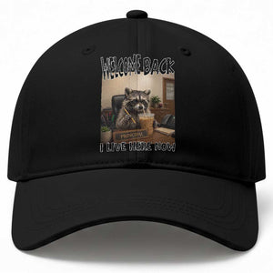 Funny Raccoon School Principal Baseball Cap Welcom Back To School TS14 Print Your Wear