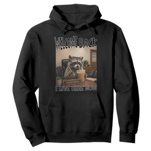 Funny Raccoon School Principal Hoodie Welcom Back To School TS14 Black Print Your Wear