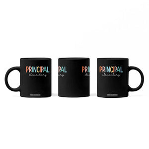 Boho Retro Vintage Elementary Principal Back to School Coffee Mug TS14 Print Your Wear