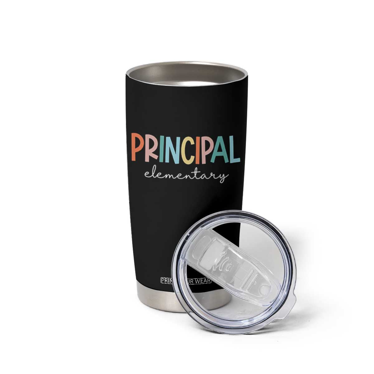 Boho Retro Vintage Elementary Principal Back to School Tumbler Cup TS14 Print Your Wear