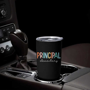 Boho Retro Vintage Elementary Principal Back to School Tumbler Cup TS14 Print Your Wear