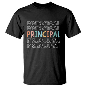 Boho Retro Vintage Principal Back to School T Shirt TS14 Black Print Your Wear