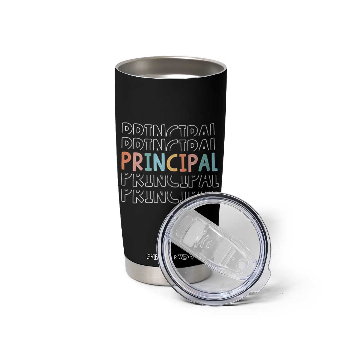 Boho Retro Vintage Principal Back to School Tumbler Cup TS14 Print Your Wear