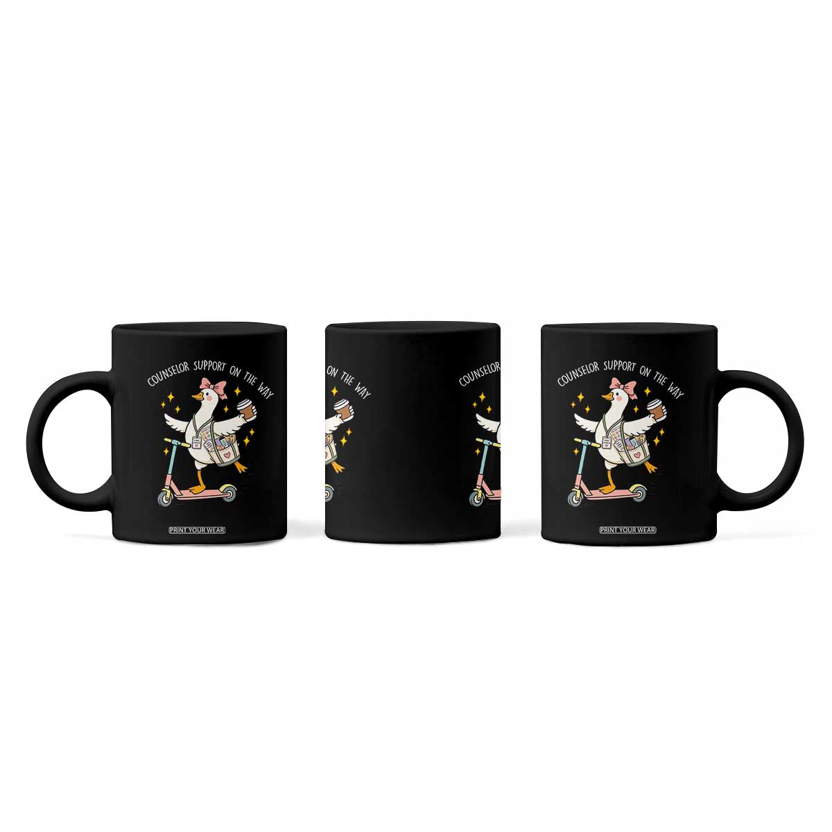 Counselor Support On The Way Coffee Mug Silly Goose School Counselor TS14 Print Your Wear