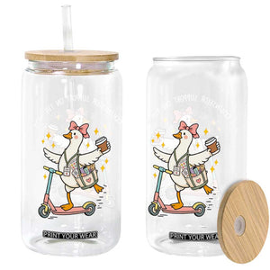 Counselor Support On The Way Glass Can Silly Goose School Counselor TS14 Print Your Wear