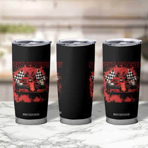 Racing Car Checkered Flag Tumbler Cup Pit Crew Race Car TS14 Print Your Wear