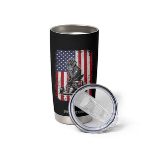 Patriotic Racing Car American Flag Race Tumbler Cup TS14 Print Your Wear
