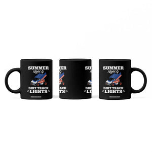 Sprint Car Racing Coffee Mug Summer Nights And Dirt Track Lights TS14 Print Your Wear
