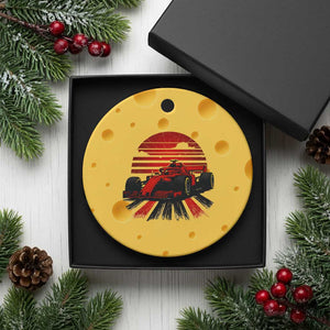 Racing Car Red Speed Motorsport Ceramic Ornament TS14 1pc Yellow Cheese Print Your Wear