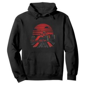 Racing Car Red Speed Motorsport Hoodie TS14 Black Print Your Wear