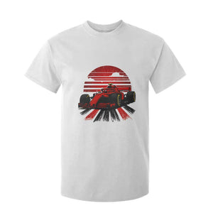 Racing Car Red Speed Motorsport T Shirt For Kid TS14 White Print Your Wear