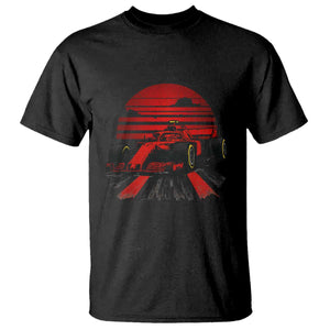 Racing Car Red Speed Motorsport T Shirt TS14 Black Print Your Wear