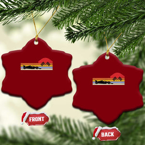 Racing Car Retro Style Vintage Ceramic Ornament TS14 Print Your Wear