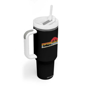 Racing Car Retro Style Vintage Tumbler With Handle TS14 Print Your Wear