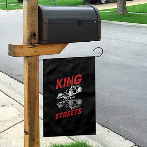 Racing Car Garden Flag King Of The Streets TS14 Print Your Wear