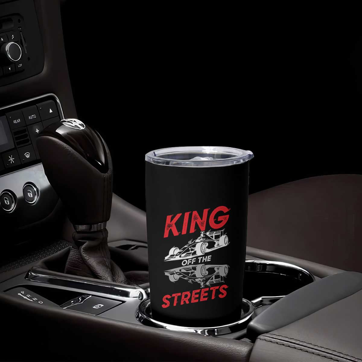 Racing Car Tumbler Cup King Of The Streets TS14 Print Your Wear