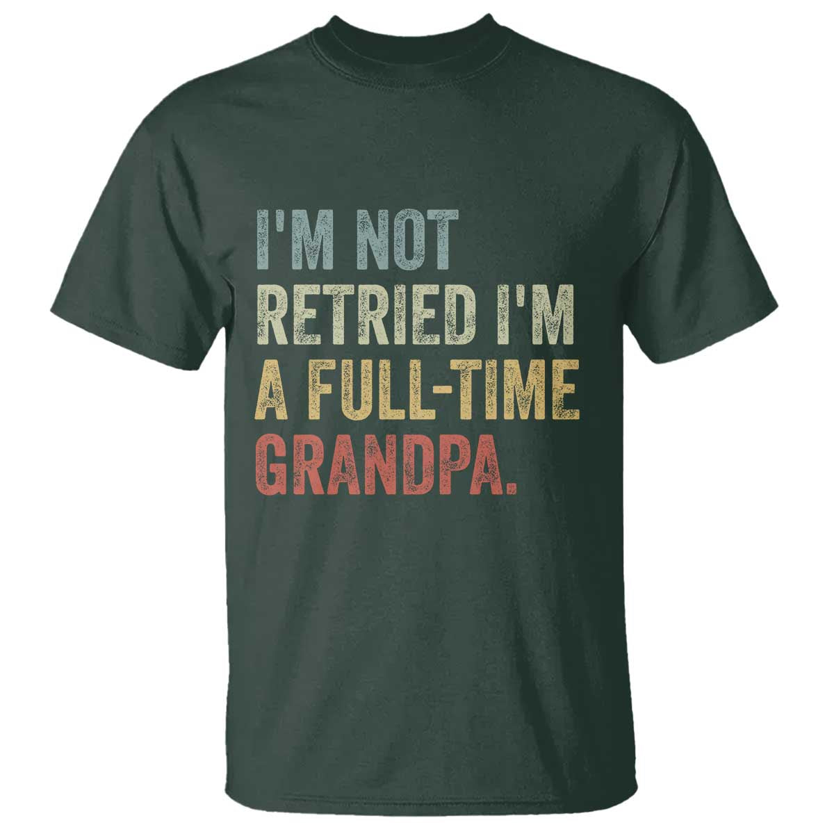 I'm Not Retired I'm a Professional Grandpa T Shirt Funny Retirement