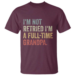 I'm Not Retired I'm a Professional Grandpa T Shirt Funny Retirement